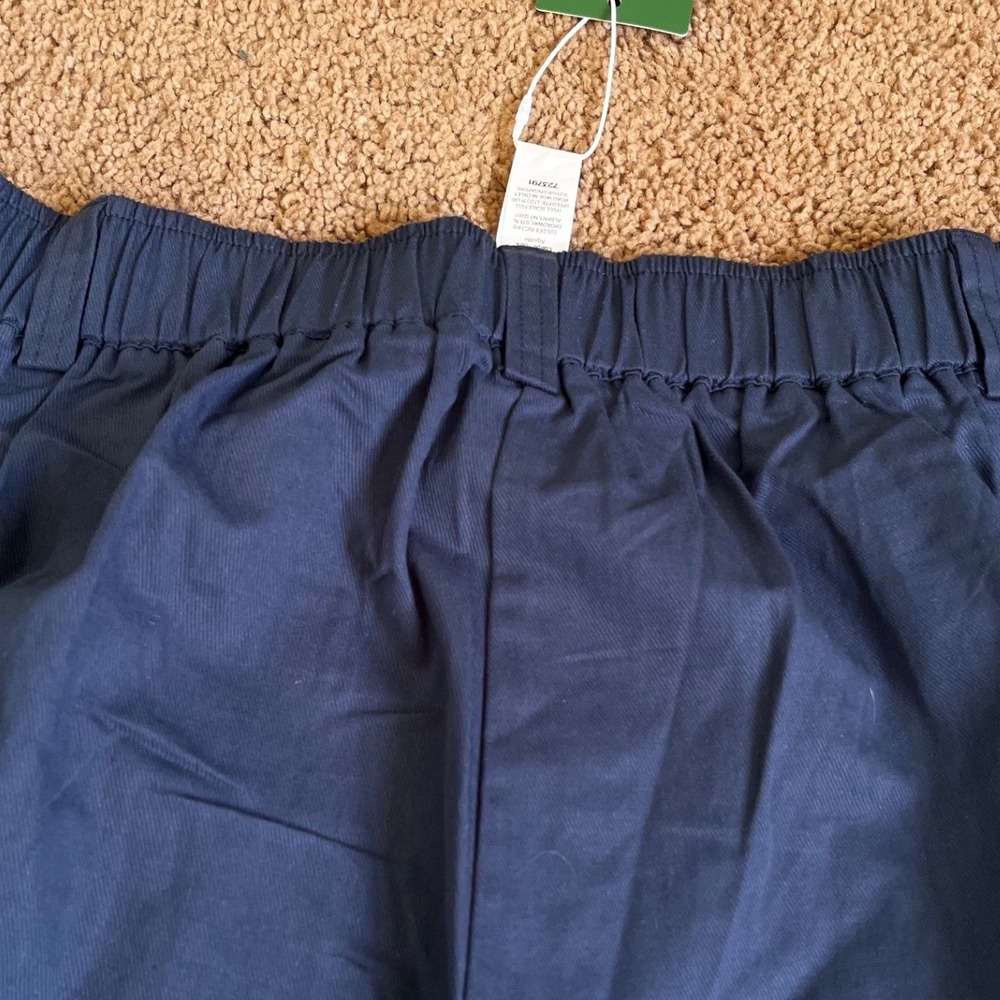 Halara Navy Blue High Waisted Pleated Jogger Pants Size M NWT - Picture 9 of 9